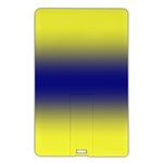 Electric Yellow To Navy Blue Bilinear Gradient Name Card Style USB Flash Drive Front