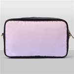 Pale Pink To Pale Violet Linear Gradient Toiletries Bag (One Side) Front