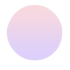 Pale Pink To Pale Violet Linear Gradient Mini Round Pill Box by GradientsOmbre