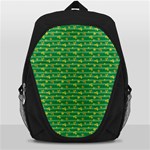 Golden Leaves Backpack Bag Front