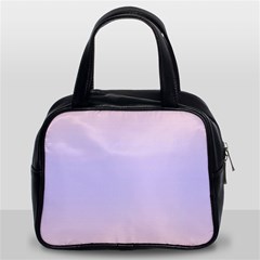 Pale Pink To Pale Violet Bilinear Gradient Classic Handbag (two Sides) by GradientsOmbre