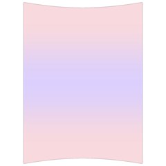 Pale Pink To Pale Violet Bilinear Gradient Back Support Cushion by GradientsOmbre