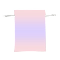 Pale Pink To Pale Violet Bilinear Gradient Lightweight Drawstring Pouch (m) by GradientsOmbre