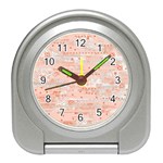 Boho Pattern Travel Alarm Clock Front