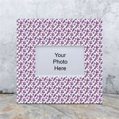 Boho Pattern 2 White Box Photo Frame 4  X 6  by designsbymallika