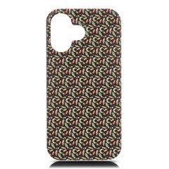 Boho Pattern 3 Iphone 16 Black Uv Print Pc Hardshell Case by designsbymallika