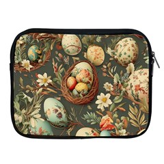 Charming Seamless Pattern Vintage Easter Floral Motif Apple Ipad 2/3/4 Zipper Cases by dflcprintsclothing