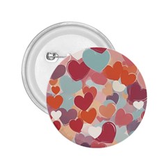 Valentines Day Hearts Romance Love 2 25  Buttons by Posterlux