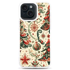 Christmas Tree Snow Iphone 15 Plus Tpu Uv Print Case by Bedest