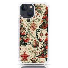 Christmas Tree Snow Iphone 13 Mini Tpu Uv Print Case by Bedest