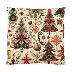 Christmas Tree Snow Standard Cushion Case (two Sides) by Bedest