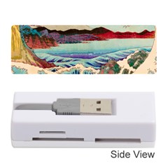 Wave Japanese Mount Fuji Ocean Memory Card Reader (stick) by Bedest