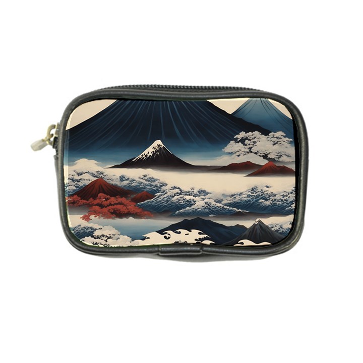 Hokusai Moutains Japan Coin Purse