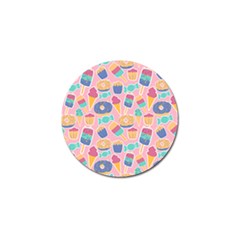 Ice Cream Donut Sweets Candie Golf Ball Marker (4 Pack) by Apenda