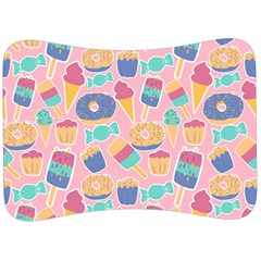 Ice Cream Donut Sweets Candie Velour Seat Head Rest Cushion by Apenda