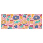 Ice Cream Donut Sweets Candie Banner and Sign 8  x 3  Front