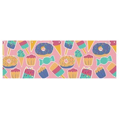 Ice Cream Donut Sweets Candie Banner And Sign 12  X 4  by Apenda