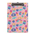 Ice Cream Donut Sweets Candie A5 Acrylic Clipboard Front