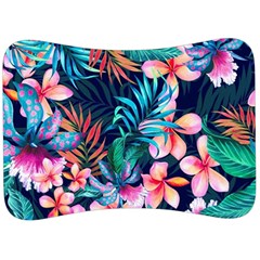 Hawaiian Flowers Hawaii Velour Seat Head Rest Cushion by Cemarart