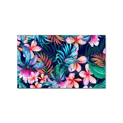 Hawaiian Flowers Hawaii Sticker Rectangular (100 Pack) by Cemarart