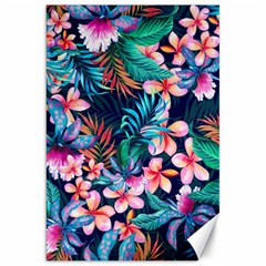 Hawaiian Flowers Hawaii Canvas 20  X 30  by Cemarart