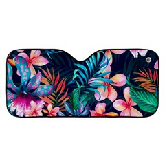 Hawaiian Flowers Hawaii Car Windshield Sunshade by Cemarart