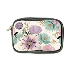 Flowers Pattern Floral Coin Purse by Sabxi