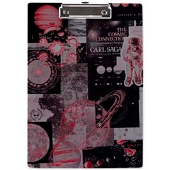 Aesthetic , Aesthetic, Dark A4 Acrylic Clipboard by kyorashop23