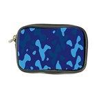 Blue Camouflage Pattern Coin Purse Front