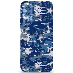 Blue, Camouflage, Cool, Navy, New, Pattern Samsung Galaxy S24 Plus 6 7 Inch Black Tpu Uv Case by kyorashop23