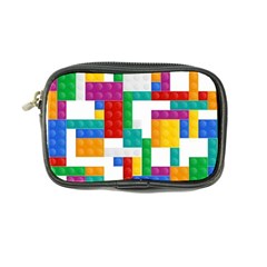 Colorful Bricks, Bricks, Colorful Coin Purse by kyorashop23