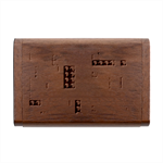 Colorful Bricks, Bricks, Colorful Wood Oval USB Flash Drive Box