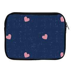 Corazones, Blue, Pattern Apple Ipad 2/3/4 Zipper Cases by kyorashop23