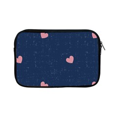 Corazones, Blue, Pattern Apple Ipad Mini Zipper Cases by kyorashop23