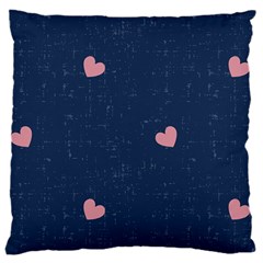 Corazones, Blue, Pattern 18  Baby Flannel Cushion Case (two Sides) by kyorashop23