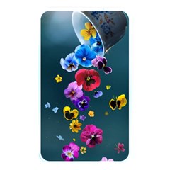 Falling Flowers, Art, Coffee Cup Memory Card Reader (rectangular) by kyorashop23