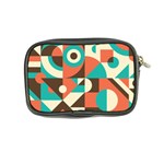 Retro Colorful Background, Retro Abstraction Coin Purse Back