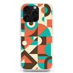 Retro Colorful Background, Retro Abstraction iPhone 16 Pro TPU UV Print Case Front