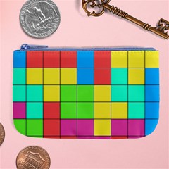 Tetris , Games, Rainbow Large Coin Purse by kyorashop23