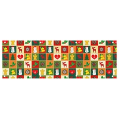 Template Christmas Pattern Banner And Sign 9  X 3  by Proyonanggan