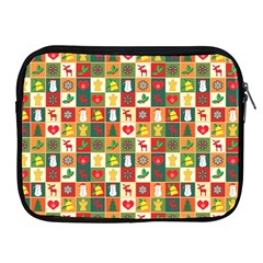 Template Christmas Pattern Apple Ipad 2/3/4 Zipper Cases by Proyonanggan