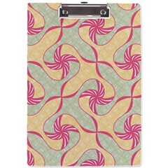 Abstract Pattern Design Scrapbooking A4 Acrylic Clipboard by Paksenen