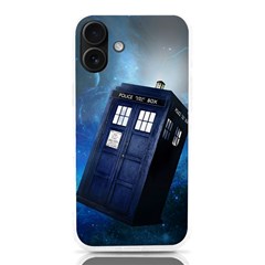 Tardis Doctor Who Space Blue Iphone 16 Plus Tpu Uv Print Case by Cemarart