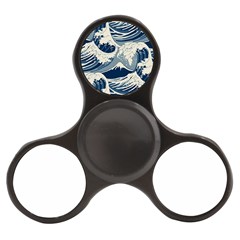 Japanese Wave Pattern Finger Spinner by Cemarart