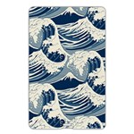 Japanese Wave Pattern Name Card Style USB Flash Drive Back