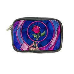 Enchanted Rose Stained Glass Coin Purse by Cemarart