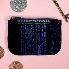 Doctor Who Tardis Mini Coin Purse by Cemarart