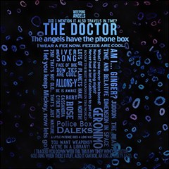 Doctor Who Tardis Play Mat (square) by Cemarart