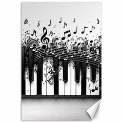 Piano Sounds Canvas 20  X 30  by RiverRootz