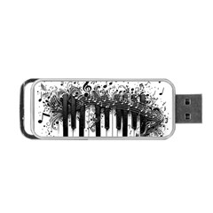 Piano Sounds Portable Usb Flash (two Sides) by RiverRootz